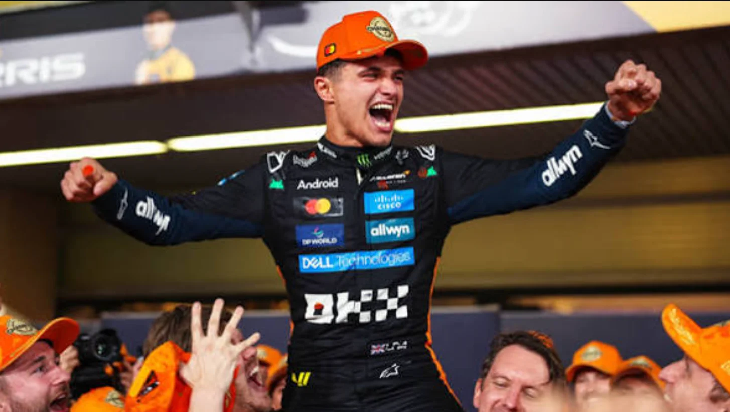 Le poids de Lando Norris en 2025